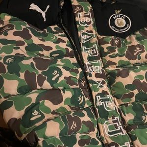 Puma Bape Coat in excellent condition